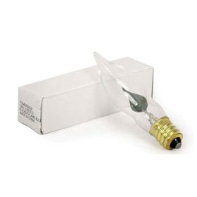 3.5 Watt Clear Flicker Bulb - Min of 25