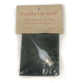 3 Watt Small Candle-Lite Light Bulb - Min of 12