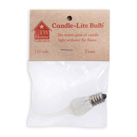 3 Watt Medium Candle-Lite Light Bulb - Min of 12