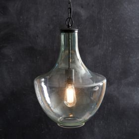 Blown Glass Pendant Lamp