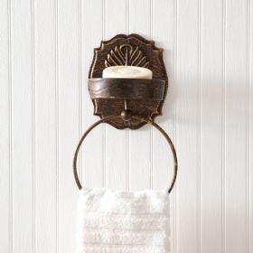 Wall Mounted Soap Dish and Towel Holder - Min of 2