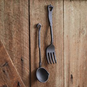 Set of Two Primitive Utensils