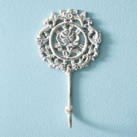 Vintage Rose Filigree Hook - Min of 2