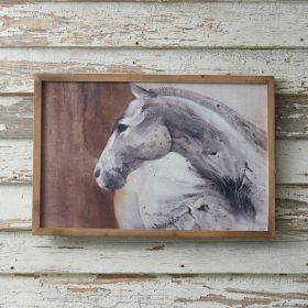 Peering Horse Wall Art