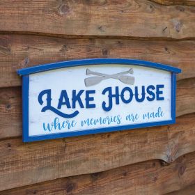 Lake House Wall Sign