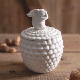 Porcelain Squirrel Canister