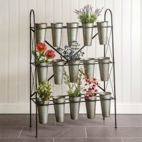 Fifteen Container Organizer Rack