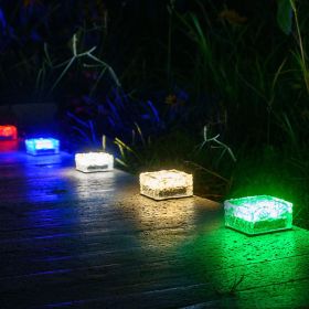 Solar Powered Ice Bricks Path Lights Outdoor Lights