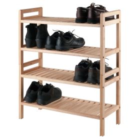 Mercury 2-Pc Stackable Shoe Rack Set