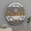 First Time & Co. Multicolor Shabby Pallet Wall Clock, Farmhouse, Analog, 16 x 2 x 16 in