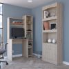 Detroit 2 Piece Office Set, Dozza Bookcase