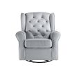 Zeger Swivel Chair w/Glider