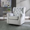 Zeger Swivel Chair w/Glider