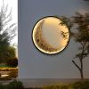 3D Moon Indoor & Outdoor Wall Lamp, Wall Decorations