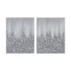 Heavily Embellished 2-piece Canvas Wall Art Set