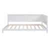 Full Size Wood Daybed/Sofa Bed, White