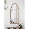 22" x 48" Large Cream & Gold Framed Wall Mirror,