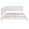 Full Size Wood Daybed/Sofa Bed, White