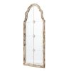 22" x 48" Large Cream & Gold Framed Wall Mirror,