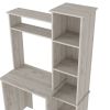 Detroit 2 Piece Office Set, Dozza Bookcase