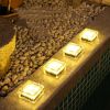 Solar Powered Ice Bricks Path Lights Outdoor Lights