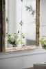 22" x 48" Large Cream & Gold Framed Wall Mirror,