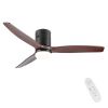 Farmhouse 52 in. Ceiling Fan with 3 Solid Wood Blades and DC Reversible Motor