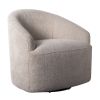 Upholstered 360 Degree Swivel Chair