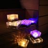 Solar Powered Ice Bricks Path Lights Outdoor Lights