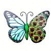 Metal Butterfly Wall Art Decor, 3D Outdoor Sculpture Iron Outdoor Hanging Decor Ornaments, Metal Hand-made Butterfly Wall Art, Fence Decorat