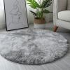 Non-Slip Plush Round Area Rug