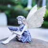 Miniature Fairy Resin Statue, Resin Craft For Garden Yard Outdoor Indoor Lawn Porch Balcony Patio Decor