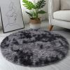 Non-Slip Plush Round Area Rug