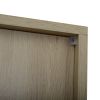 2 Door high cabinet, rattan