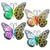 Metal Butterfly Wall Art Decor, 3D Outdoor Sculpture Iron Outdoor Hanging Decor Ornaments, Metal Hand-made Butterfly Wall Art, Fence Decorat