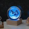 Cosmos Series Crystal Ball Night Lights; Milky Way; Moon,