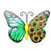 Metal Butterfly Wall Art Decor, 3D Outdoor Sculpture Iron Outdoor Hanging Decor Ornaments, Metal Hand-made Butterfly Wall Art, Fence Decorat