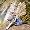 Miniature Fairy Resin Statue, Resin Craft For Garden Yard Outdoor Indoor Lawn Porch Balcony Patio Decor